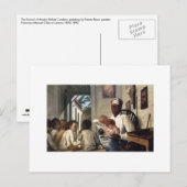 School voor Master Rafael Cordero Briefkaart (Voorkant / Achterkant)