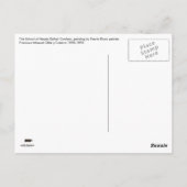 School voor Master Rafael Cordero Briefkaart (Achterkant)