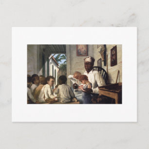 School voor Master Rafael Cordero Briefkaart