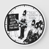 School voor politietraining in het Verenigd Konink Grote Klok (Voorkant)