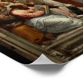 School voor schilderen in Athene Poster (Hoek)