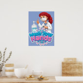 School Was Je Handen Herinnering Poster (Keuken)