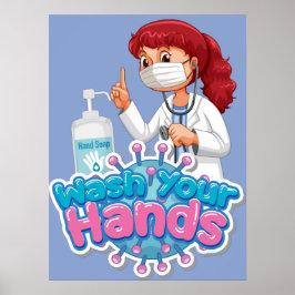 School Was Je Handen Herinnering Poster