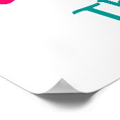 School - Welkom leraar klaslokaal - SRF Poster (Hoek)