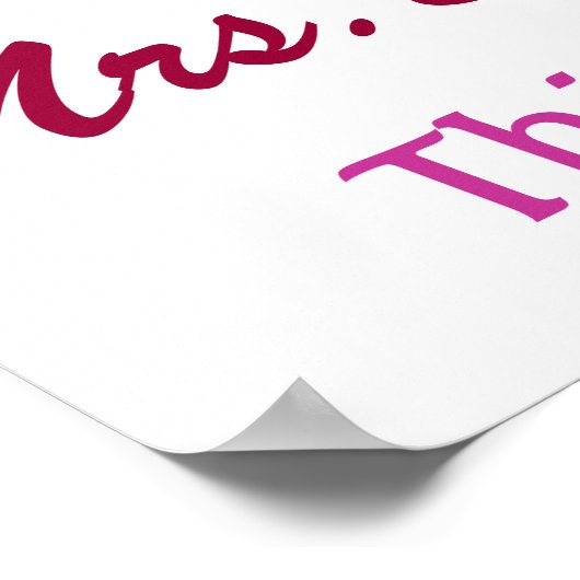 School - Welkom leraar klaslokaal - SRF Poster (Hoek)