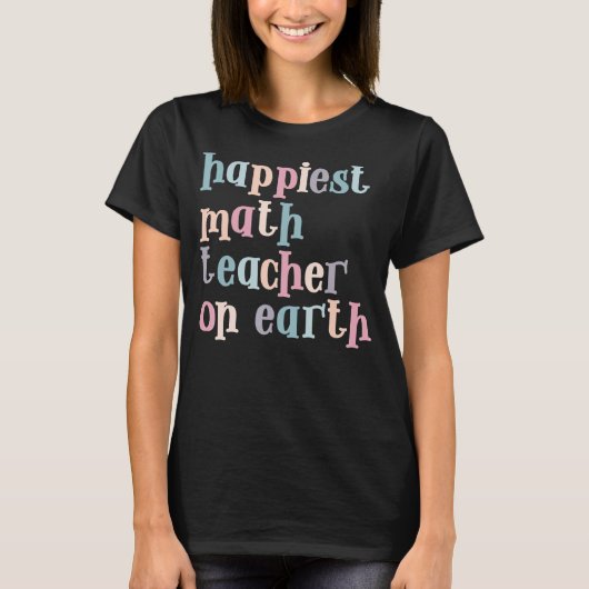 School Wiskunde wiskunde 2 T-shirt (Voorkant)