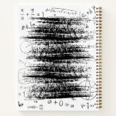 School Wiskundige Probleem het Oplossen van Notiti Notitieboek (Achterkant)