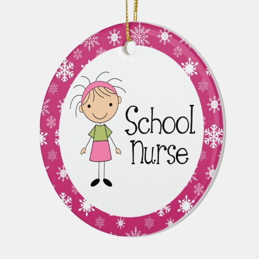 School-zurenversier Keramisch Ornament (Links)