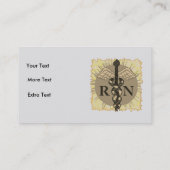 School Zuster Motto Visitekaartje (Achterkant)