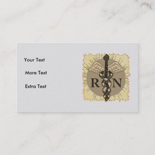 School Zuster Motto Visitekaartje (Achterkant)