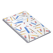 Schoolaankopen Patroon Notitieboek (Rechterzijde)