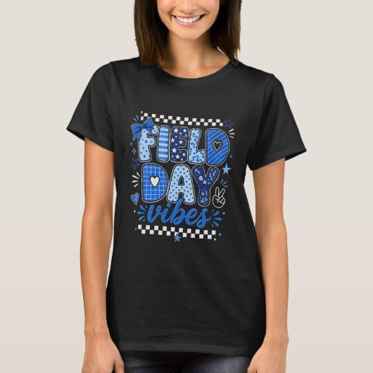 Schoolactiviteit Veld Dag Sfeer Leraar Student Ple T-shirt (Voorkant)