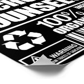 Schooladviseur 100% biologisch poster (Hoek)