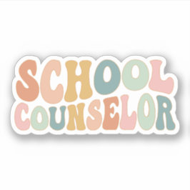 Schooladviseur, cadeau voor schooladviseur sticker