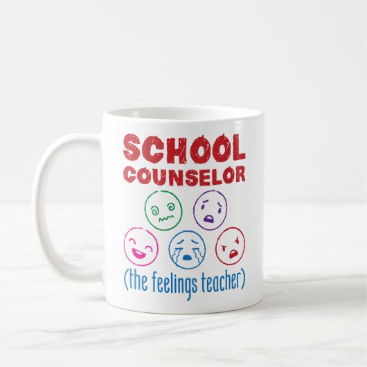 Schooladviseur (Feelings-leraar) Koffiemok (Links)