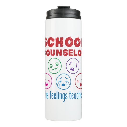 Schooladviseur (Feelings-leraar) Thermosbeker (Voorkant)
