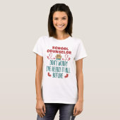 Schooladviseur Funny hoorde het al eerder T-shirt (Voorkant volledig)