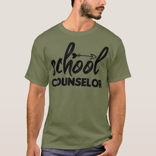 Schooladviseur Gift Funny Primary Secondary T-shirt (Voorkant)
