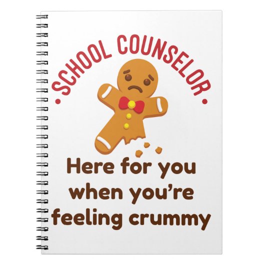 Schooladviseur hier, als je me wreed voelt notitieboek (Voorkant)