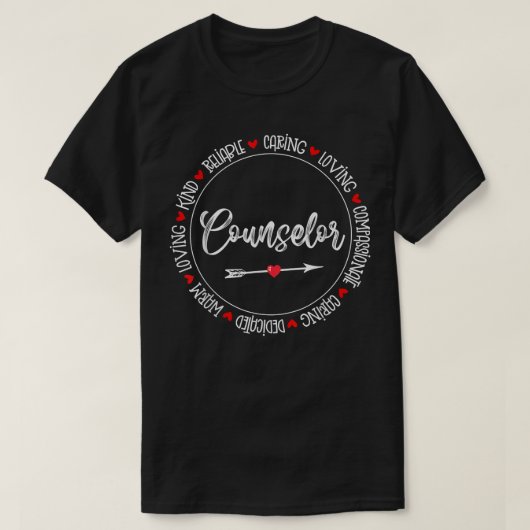 Schooladviseur Kredactioneel Team T-shirt (Design voorkant)