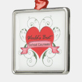 Schooladviseur Metalen Ornament (Links)