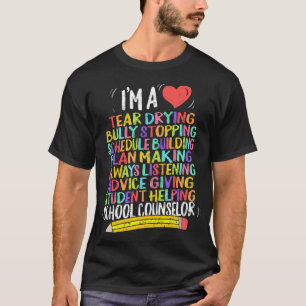 Schooladviseur Nationale Schooladviesweek e T-shirt