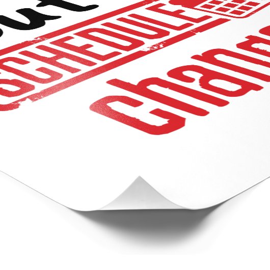 Schooladviseur rechtstreeks wijzigingen in schema foto afdruk (Hoek)