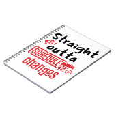 Schooladviseur rechtstreeks wijzigingen in schema notitieboek (Linkerzijde)