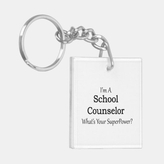 Schooladviseur Sleutelhanger (Voorkant Links)