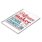 Schooladviseur Verschillende maker Notitieboek (Linkerzijde)