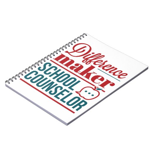 Schooladviseur Verschillende maker Notitieboek (Linkerzijde)