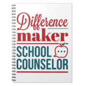 Schooladviseur Verschillende maker Notitieboek (Voorkant)