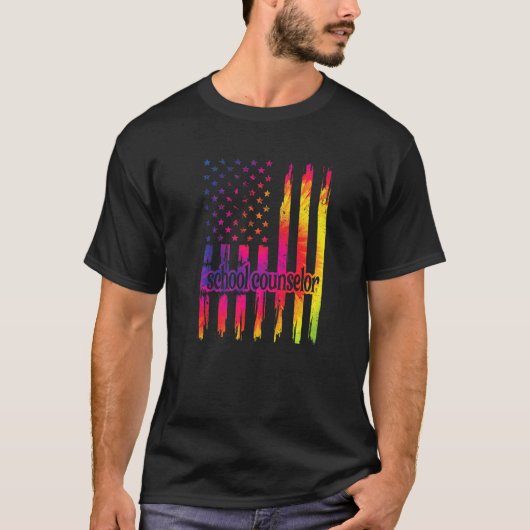 Schooladviseur Vlaggenschooladvies T-shirt (Voorkant)
