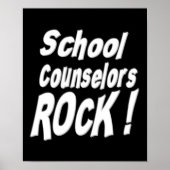 Schooladviseurs Rock! Poster afdrukken (Voorkant)