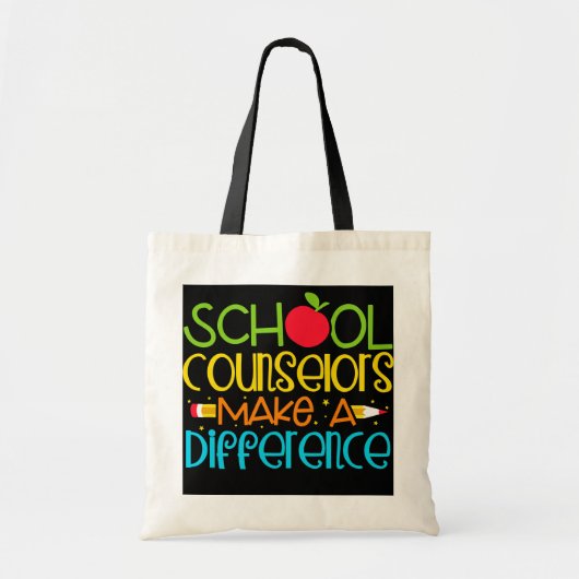 Schooladviseurs Verschillende begeleiding Tote Bag (Voorkant)