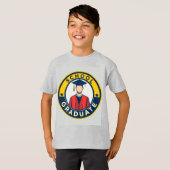 Schoolafstudeerembleem T-shirt (Voorkant volledig)