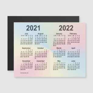 Schoolagenda 2021-2022 van Janz Rainbow