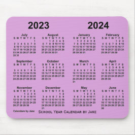 Schoolagenda 2023-2024 van Janz Plum Muismat