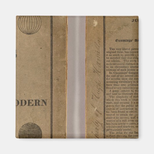Schoolatlas met moderne geografie magneet (Voorkant)