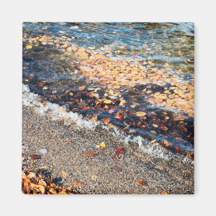 schoolbaai in de herfst magneet