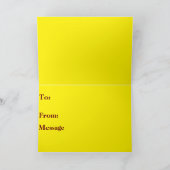 Schoolbank Bedankkaart (Binnen)