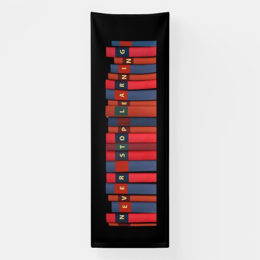 Schoolbanner Spandoek (Verticaal)