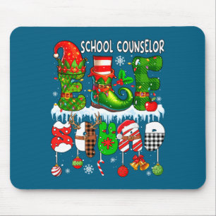 Schoolbegeleider Elfenteam Kerst Kleurrijke Elf Ho Muismat