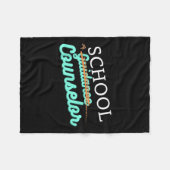 Schoolbegeleider geen begeleider fleece deken (Voorkant (Horizontaal))