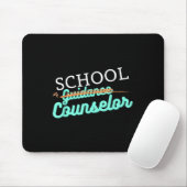 Schoolbegeleider geen begeleider muismat (Met muis)