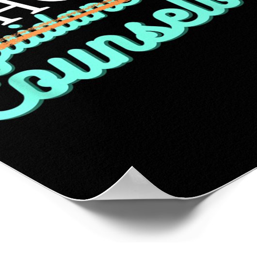 Schoolbegeleider geen begeleider poster (Hoek)