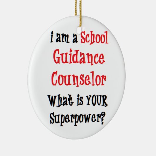 schoolbegeleider keramisch ornament (Rechts)