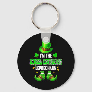 Schoolbegeleider Leprechaun St. Patricks Dag Trots Sleutelhanger