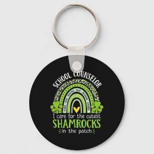 Schoolbegeleider Schattigee Shamrocks Rainbow St P Sleutelhanger