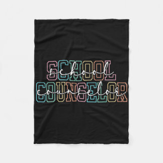 Schoolbegeleider zet me niet aan om mijn schoolbeg fleece deken